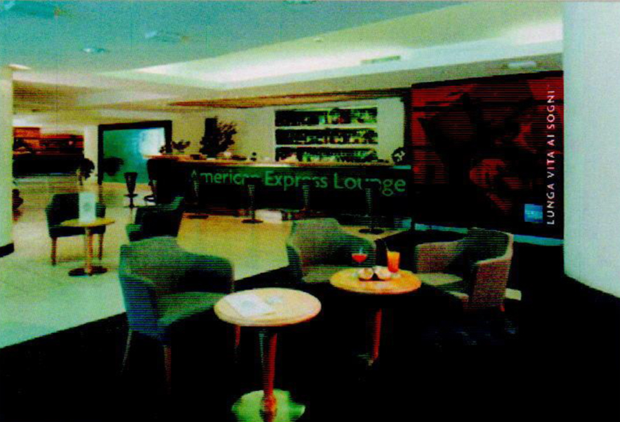 American Express Lounge - Easy Consulting 2002 - Roma